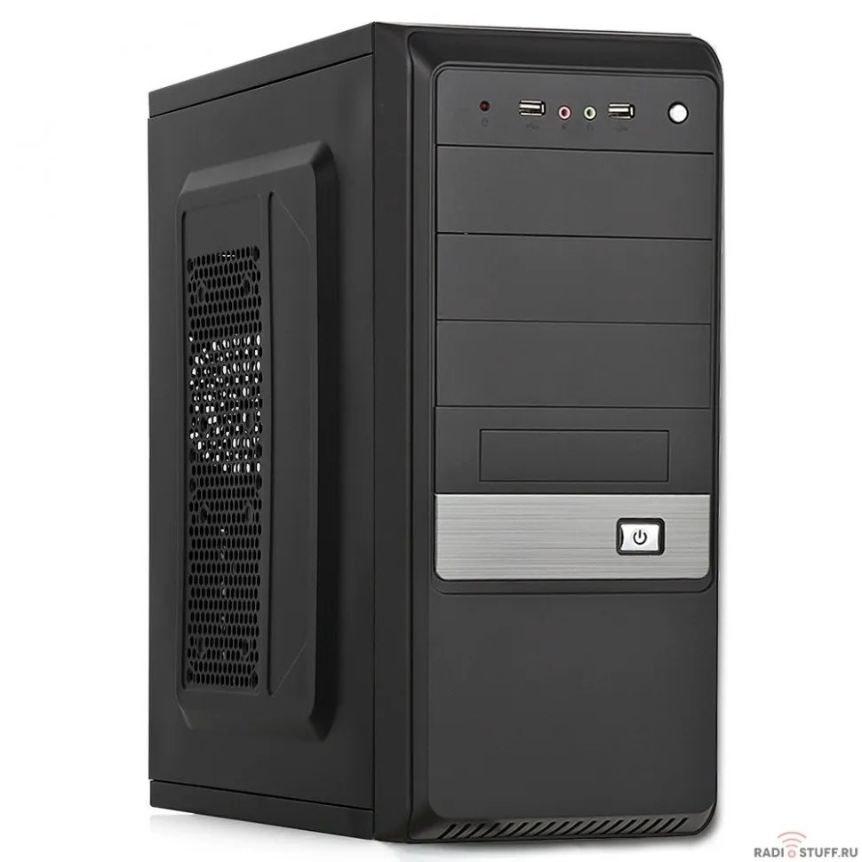 MidiTower SP Winard 3067(C) 2*USB2.0, audio, reset, ATX, 500W 120mm