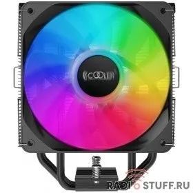 PCCooler Paladin EX400 ARGB Plus S115X/1200/1700/AM4 (24 шт/кор, TDP 180W, 120mm PWM ARGB FAN, 4 тепловые трубки 6мм, 800-1800RPM, 28,6dBa)