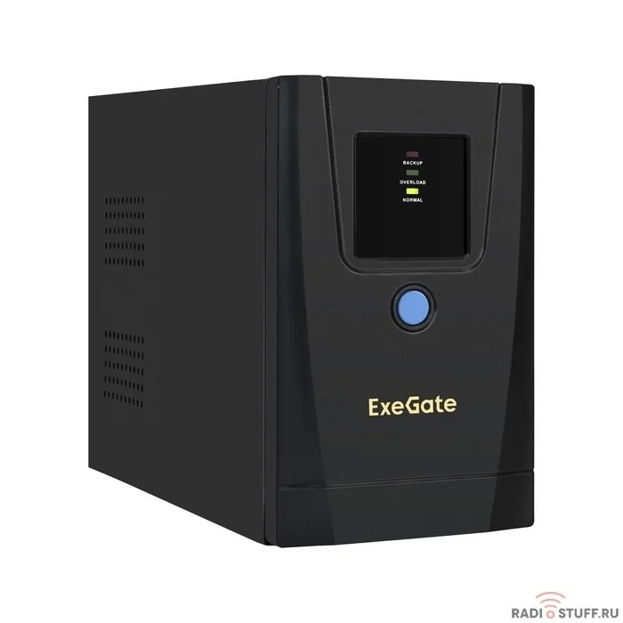 Exegate EX292778RUS ИБП ExeGate SpecialPro UNB-900.LED.AVR.1SH.2C13.RJ.USB <900VA/500W, LED, AVR,1*Schuko+2*C13, RJ45/11,USB, металлический корпус, Black>
