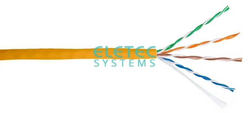 Кабель UTP 5E Eletec 4x2xAWG24 LSZH,305м, медь, Россия
