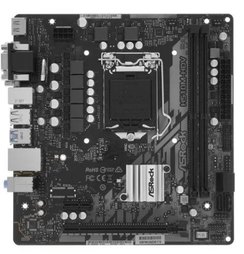 Материнская плата H510 S1200 MATX H510M-HDV R2.0 ASROCK
