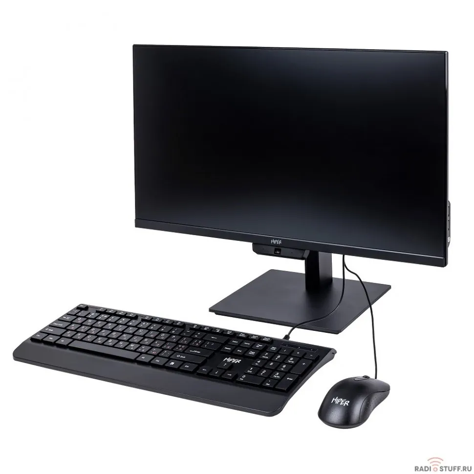 Hiper V33 [HV31H6I3S512R16B] Black 23.8" {FHD i3-12100/16GB/512GB SSD/W10Pro}
