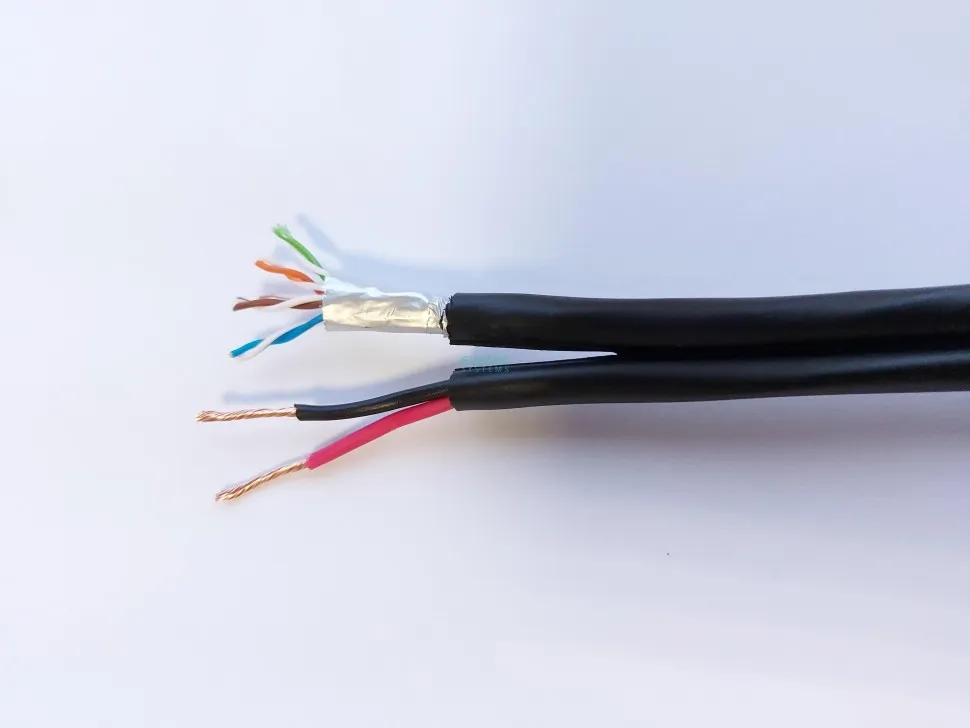 Кабель комб. FTP 5E 4x2x0.5 + 2x0.75 CU outdoor, 200 м
