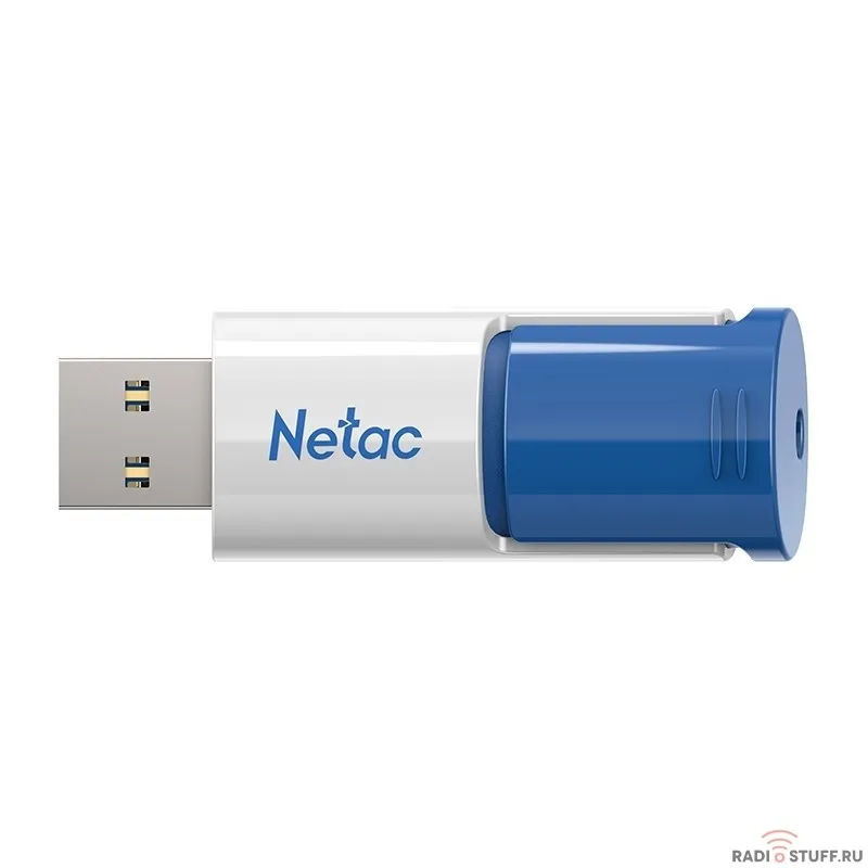 Netac USB Drive 32GB U182 Blue USB3.0 ,retractable [NT03U182N-032G-30BL]