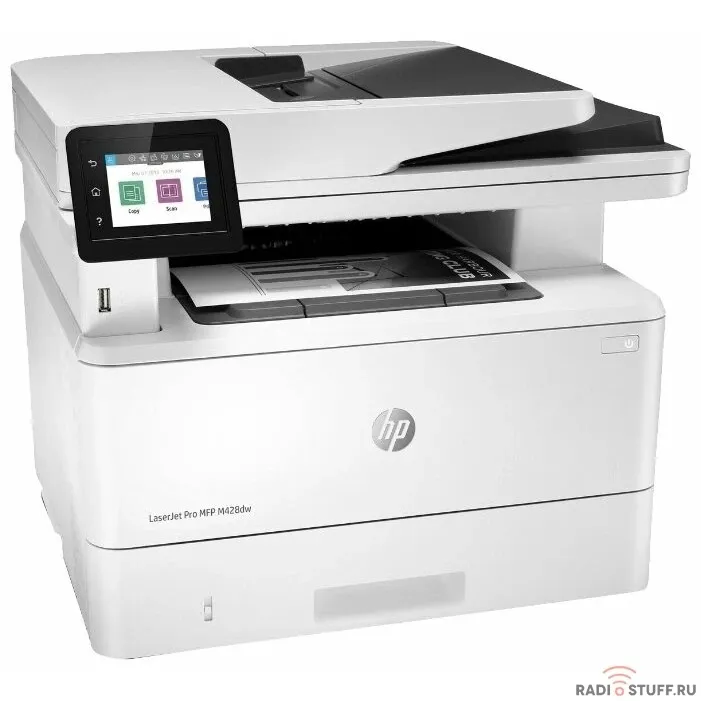 HP LaserJet Pro MFP M428dw (W1A28A) {p/c/s, A4, 1200dpi, 38ppm, 512Mb, Duplex, USB2.0+Walk-Up/GigEth/WiFi/NFC}