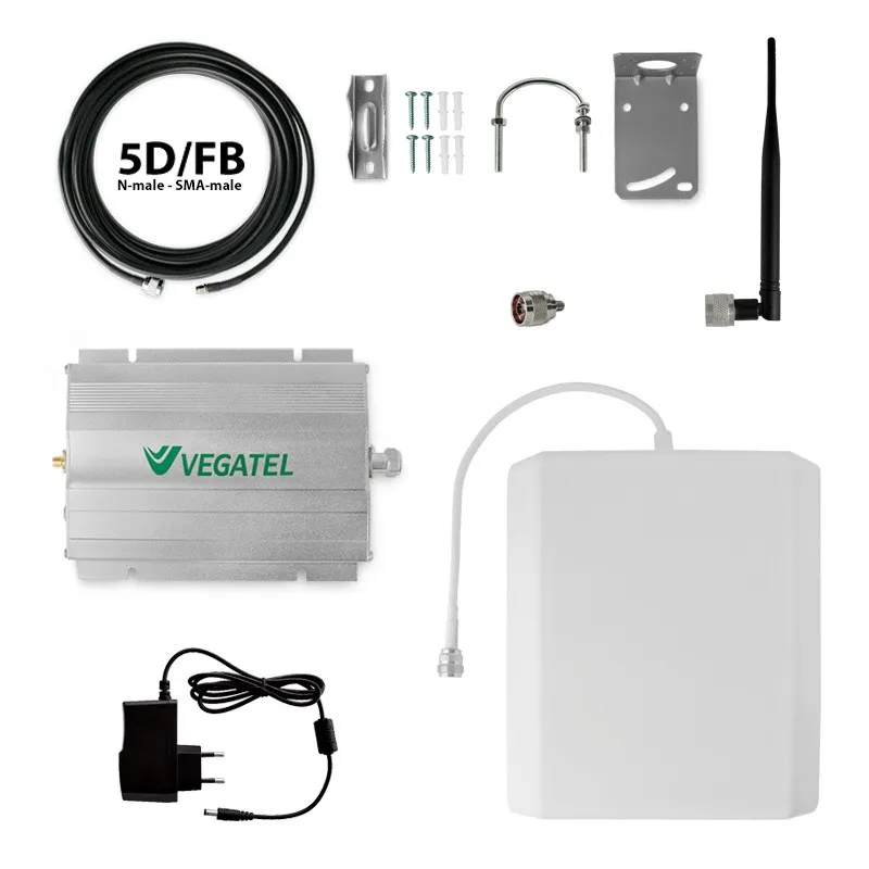 VEGATEL VT-900E/1800-kit усилитель сигнала сотовой связи на два диапазона