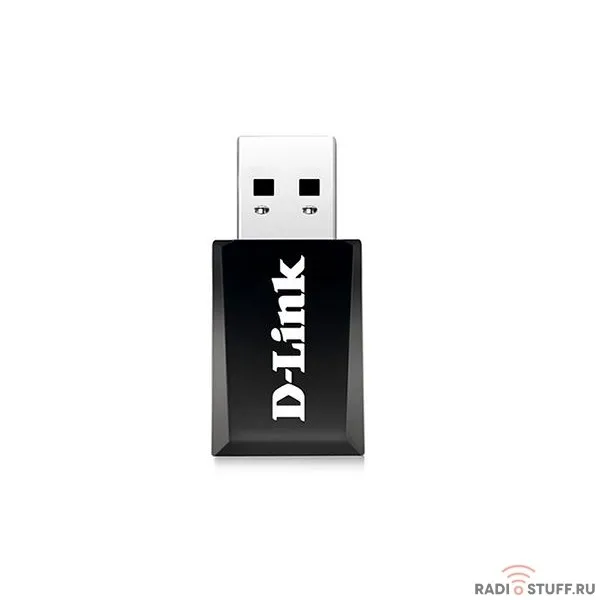 D-Link DWA-182/RU/E1A Беспроводной двухдиапазонный USB-адаптер AC1200