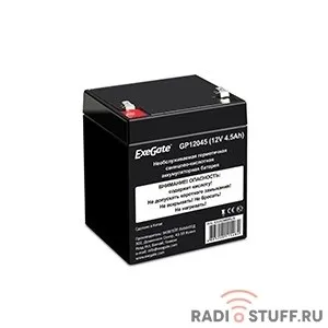 Exegate EX282960RUS Аккумуляторная батарея GP12045 (12V 4.5Ah, клеммы F1)