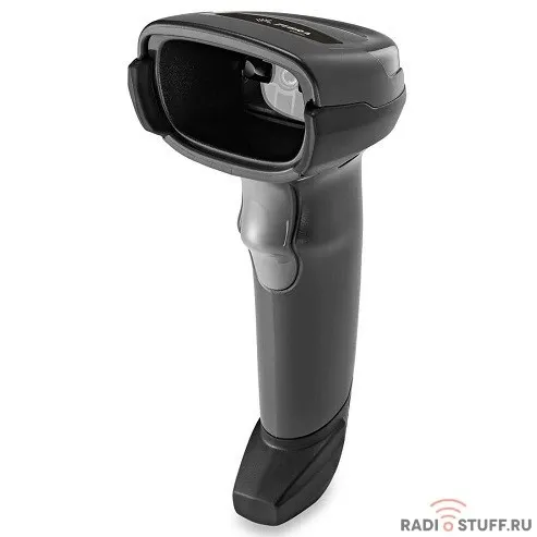 Zebra DS2208-SR [DS2208-SR7U2100SGW] черный {ручной лазерный сканер штрих-кода,USB KIT: DS2208-SR00007ZZWW SCANNER; CBA-U21-S07ZBR SHIELDED USB CABLE; 20-71043-04R STAND}
