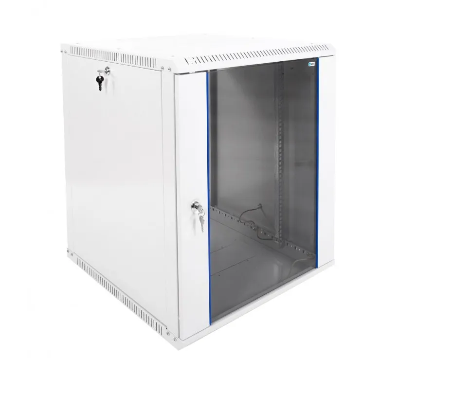 Шкаф телекоммуникационный настенный разборный ЭКОНОМ, 15U, (600x650мм), дверь стекло, ЦМО