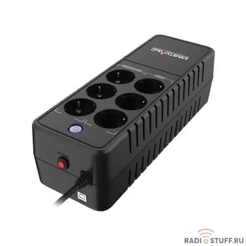 Импульс ИБП ЭКСПЕРТ 850 {850 ВА/490 Вт, 6xSCHUKO, USB}  {EX85101/EX85102}
