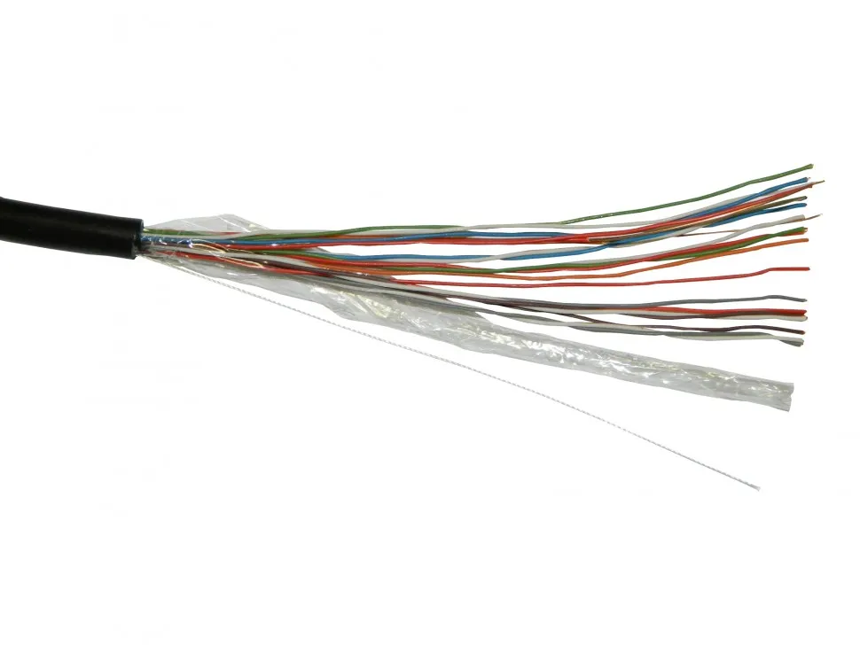 Кабель LC UTP10 cat.5, 305м, 0,45мм, наружный, черный