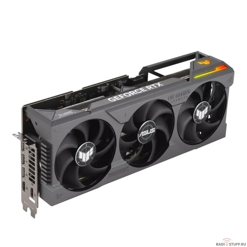 Видеокарта ASUS NVIDIA  GeForce RTX 4090,  TUF-RTX4090-O24G-GAMING,  24ГБ, GDDR6X, OC,  Ret
