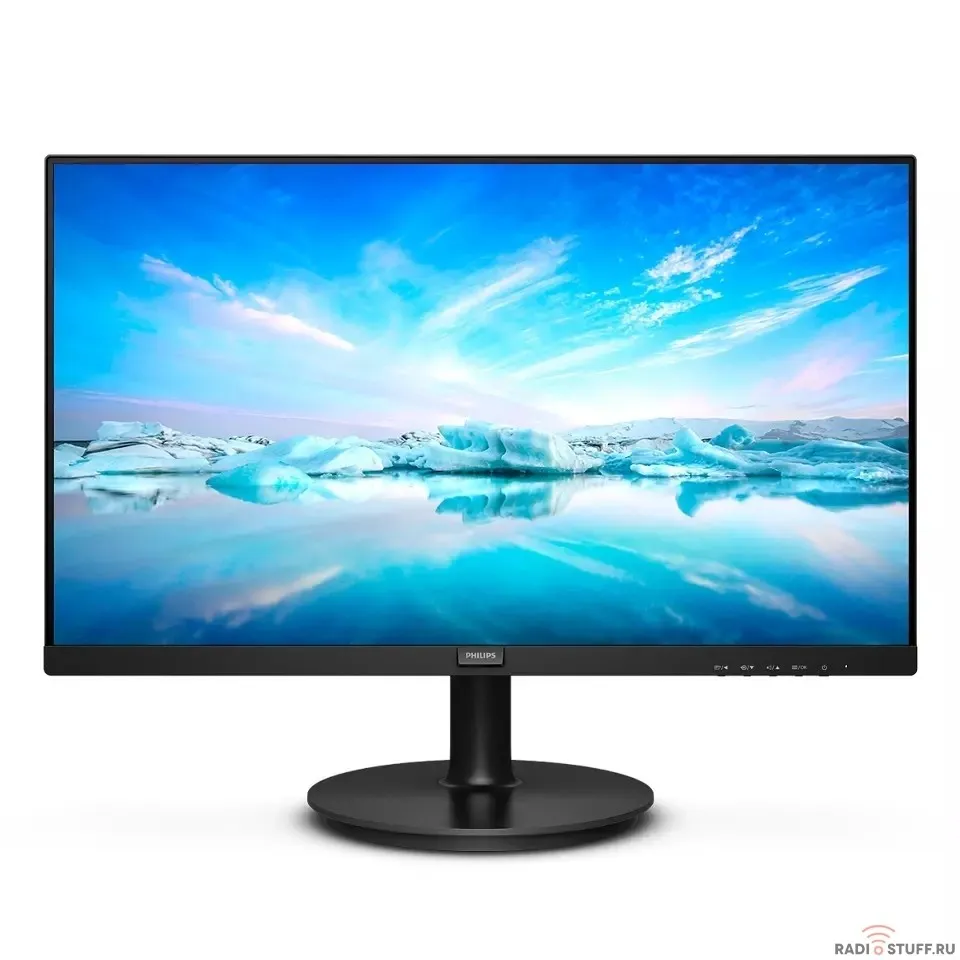 LCD PHILIPS 27" 271V8LA/00 черный {VA 1920x1080 75Hz 4ms 178/178 250cd 3000:1 8bit D-Sub HDMI1.4 AdaptiveSync AudioOut 2x2W VESA}