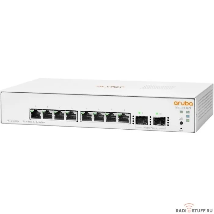 HP JL680A Коммутатор HPE OfficeConnect 1930 8G 2SFP управляемый