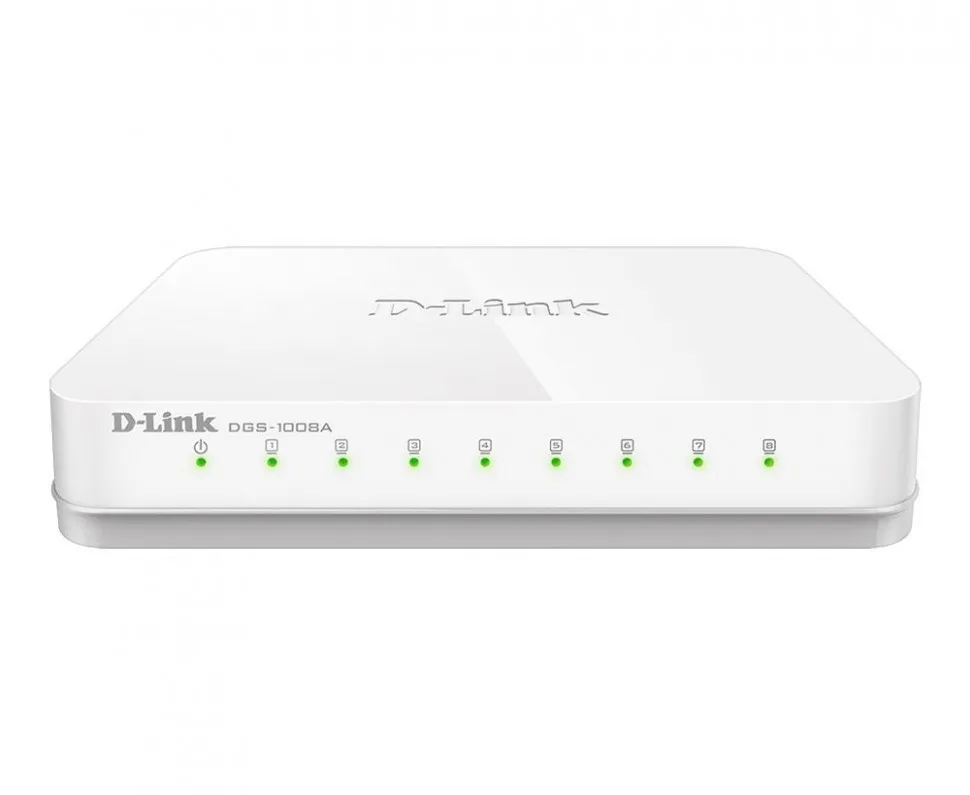 Коммутатор 8PORT 10/100/1000T DGS-1008A/E1A D-LINK