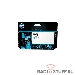 HP B3P19A Картридж №727, Cyan {Designjet T920/T1500, Cyan (130ml)}