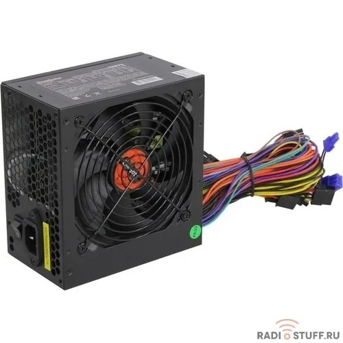 Exegate EX282072RUS Блок питания 550W ExeGate 550PPE, ATX, black, APFC, 12cm, 24p+(4+4)p PCI-E, 3*IDE, 5*SATA, FDD