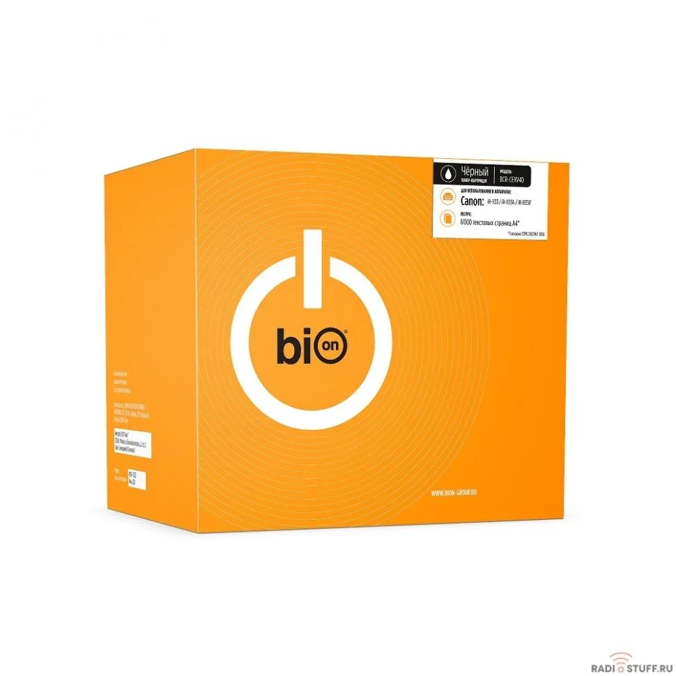 Bion CEXV40 Картридж для Canon iR-1133/1133Ai/1133iF (6000  стр.), Черный