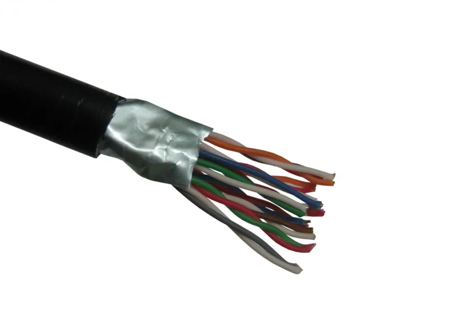 Кабель LC FTP10 cat.5, 305м, 0,45мм, для наружных работ, черный