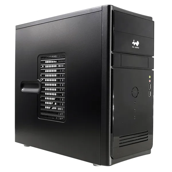 Mini Tower InWin ENR021 Black 400W RB-S400T70  2*USB+AirDuct+Audio mATX(6100467)