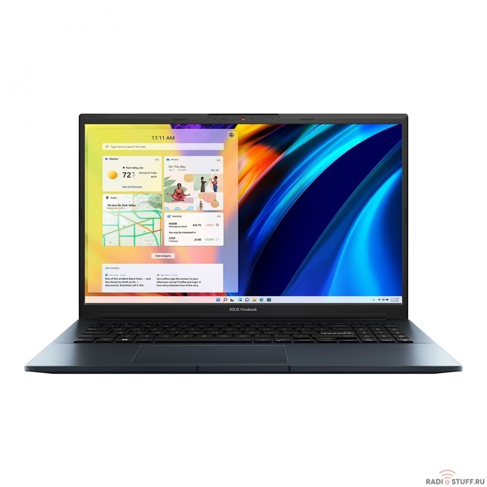 ASUS Vivobook Pro 15 OLED M6500QC-L1123 [90NB0YN1-M007F0] Quiet Blue 15.6" {OLED FHD Ryzen 7-5800H/16Gb/1Tb SSD/RTX 3050 4 Gb/DOS}
