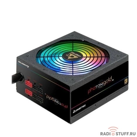 Блок питания CHIEFTEC Photon Gold GDP-650C-RGB,  650Вт,  140мм,  черный, retail