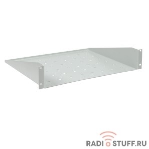 ITK RS35-550P 19" консольная полка глубиной 550мм, 2U, серая