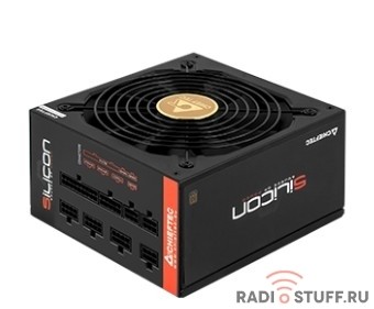 Блок питания Chieftec Silicon SLC-750C (ATX 2.3, 750W, 80 PLUS BRONZE, Active PFC, 140mm fan, Full Cable Management) Retail