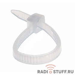 REXANT (07-0200) Хомут nylon  4.0х200(3,5х200) мм 100 шт  белый