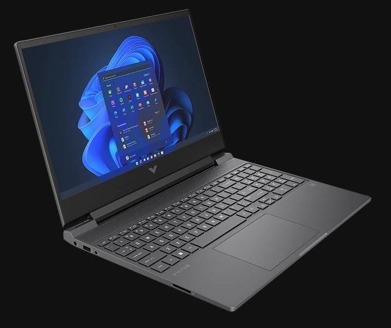 Ноутбук HP Victus 15-FA0025NR 6E0L0UA 15.6" 1920x1080 Core i5 i5-12500H/RAM 8Гб/SSD 512Гб/RTX 3050 4Гб/Windows 11 Home/черный/2.29 кг 6E0L0UA