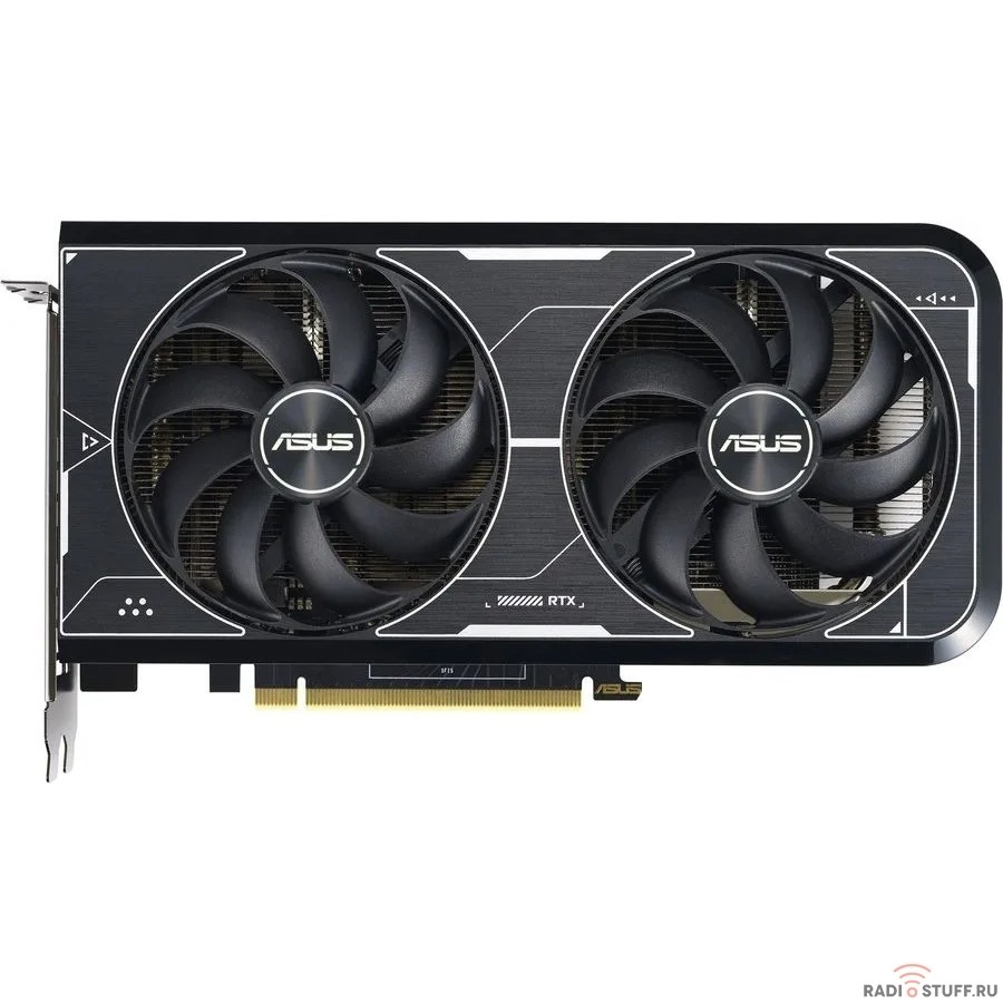 Видеокарта Asus PCI-E 4.0 DUAL-RTX3060TI-O8GD6X NVIDIA GeForce RTX 3060Ti 8192Mb 256 GDDR6 1710/14000 HDMIx2 DPx3 HDCP Ret
