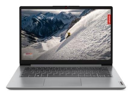 Ноутбук LENOVO IdeaPad 1 14AMN7 14" 1920x1080/AMD Ryzen 5 7520U/RAM 8Гб/SSD 512Гб/AMD Radeon 610M Graphics/ENG|RUS/DOS/серый/1.38 кг 82VF007XPS