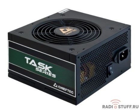 Блок питания Chieftec Task TPS-600S (ATX 2.3, 600W, 80 PLUS BRONZE, Active PFC, 120mm fan) Retail