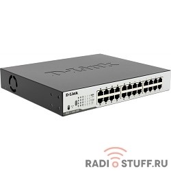 D-Link DGS-1100-24/ME/B2A Настраиваемый коммутатор 2 уровня с 24 портами 10/100/1000Base-T