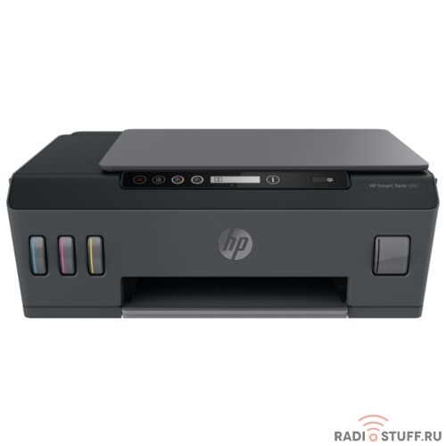 HP Smart Tank 500 AiO (4SR29A) { МФУ, А4, 1200х1200 ч/б, 4800x1200 цвет., 22 стр/мин (ч/б А4), 16 стр/мин (цветн. А4), 256 МБ, USB}