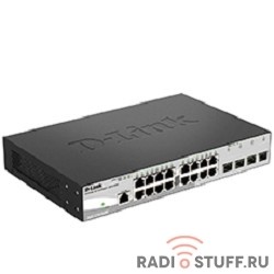 DGS-1210-20/F1A D-Link управляемый коммутатор WebSmart с 16 портами 10/100/1000Base-T и 4 комбо-портами 100/1000Base-T/SFP