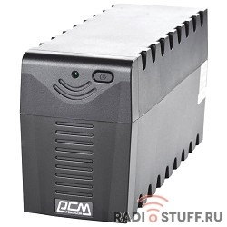 UPS Powercom RPT-1000A {1000 ВА/ 600 Вт, AVR, 3 розетки IEC320 C13 с резервным питанием}