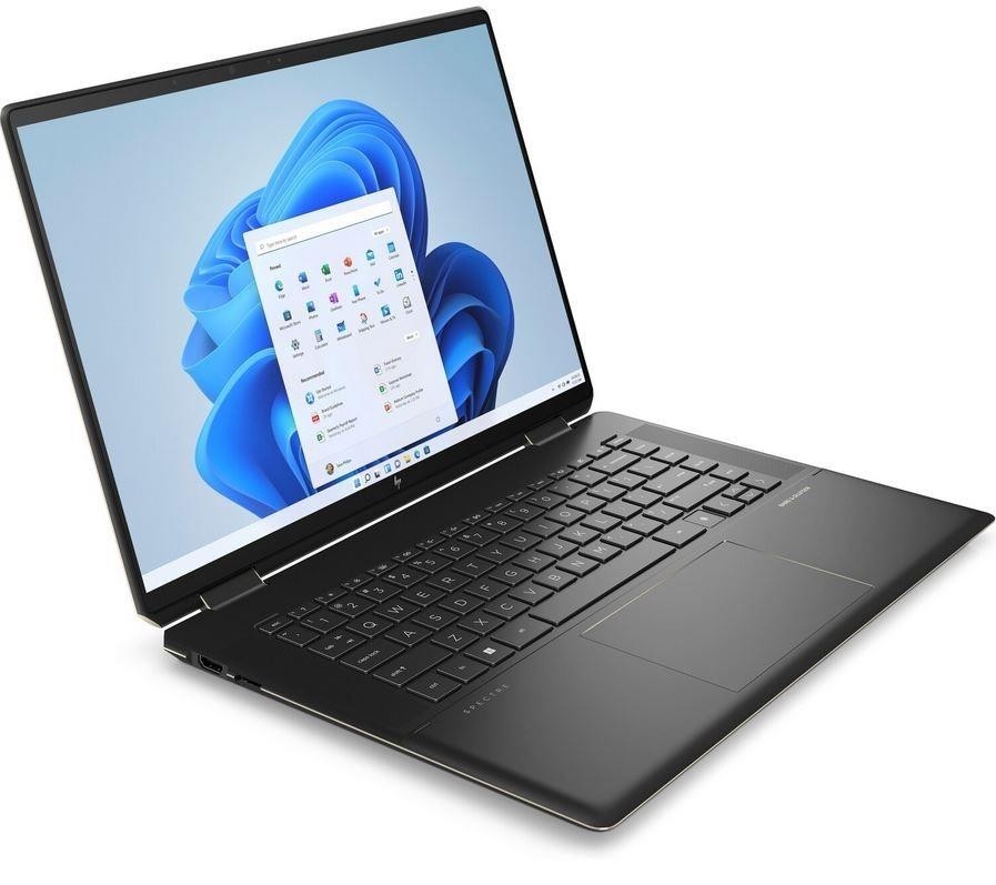 Ноутбук HP Spectre 14-EF0013 66B40UA i7-1255U 1700 МГц 14" Cенсорный экран 1920x1080 16Гб DDR4 SSD 1Тб Intel Iris Xe Graphics ENG/RUS/нет Windows 11 Home черный 1.36 кг 66B40UA