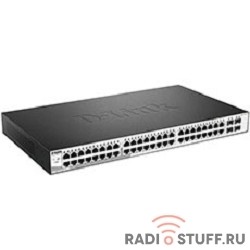 D-Link DGS-1210-52/ME/B1A Управляемый коммутатор 2 уровня с 48 портами 10/100/1000Base-T и 4 портами 1000Base-X SFP