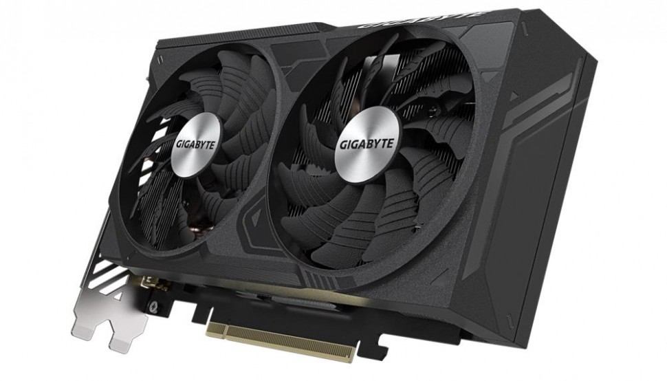 Видеокарта GIGABYTE NVIDIA GeForce RTX 4070 12 Гб GDDR6X 192 бит 1xВыход HDMI 3xВыход DisplayPort GV-N4070WF2OC-12GD