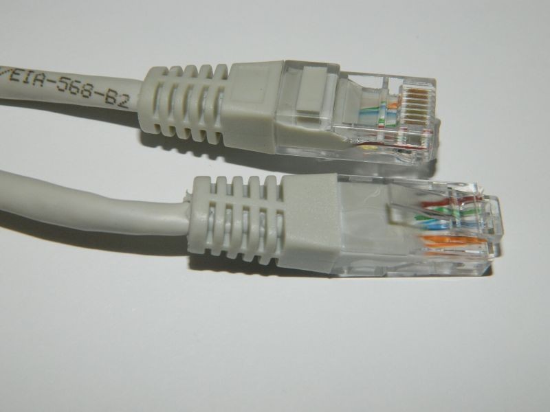 Патч-корд, UTP4, cat.5e, 20м, Сu, серый, TechnoLink